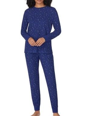 Midnight by Carol Hochman Cotton Modal Fine Waffle Pyjamas